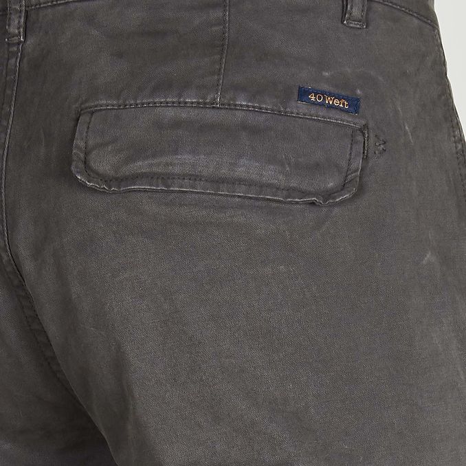 AIKO CARGO SLIM TROUSERS Man Black